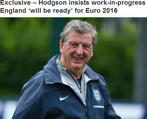 霍奇森:英格兰青训人才辈出,为欧洲杯做好准备