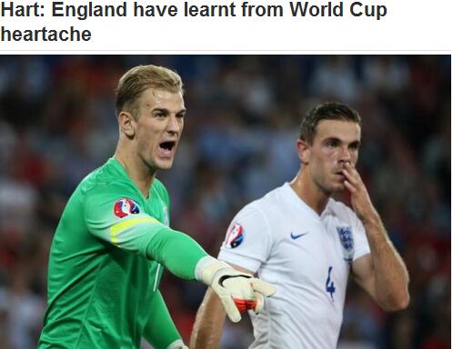 乔-哈特:英格兰已从巴西世界杯吸取教训-直播吧