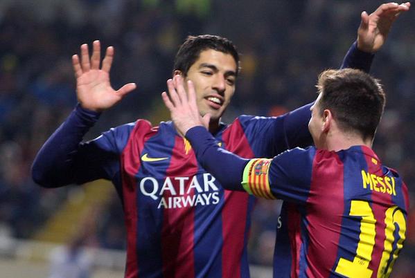 恩里克:梅西会踢不同位置 知道苏神迟早进球-直