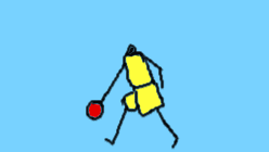 搜藏的nba火柴人gif图 - 篮球公园 - 直播吧论坛