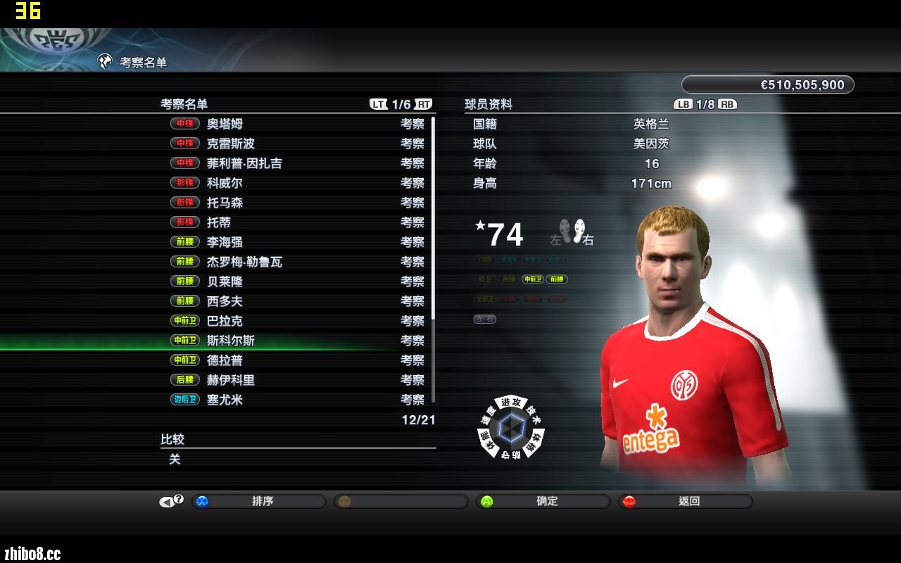 pes2011中返老还童的球星,大家拿出来晒晒吧