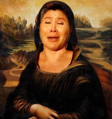 妈妈咪啊~~~~~~~~蒙娜丽莎也不微笑了