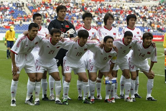 2002世界杯中国队名单图片