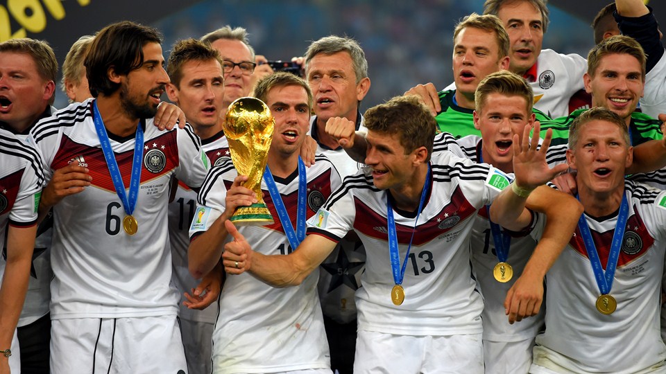 恭喜德国队夺得2014年巴西世界杯冠军!