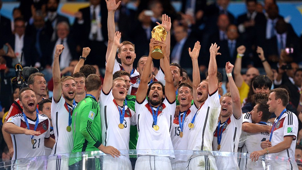 恭喜德国队夺得2014年巴西世界杯冠军!