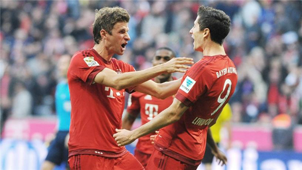 欧洲三叉戟数据:拜仁组合领先msn